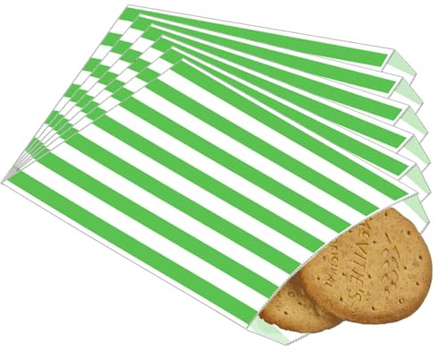 POPOYU 100Stück Butterbrottüten Klein Candybar Tüten Schwarz,13x18cm Mini Papiertüten Kraft Papier Plätzchentüten für Weihnachten Halloween Bonbon Tüten,Süßigkeiten Tüten GeschenktütenVerpackungstüten