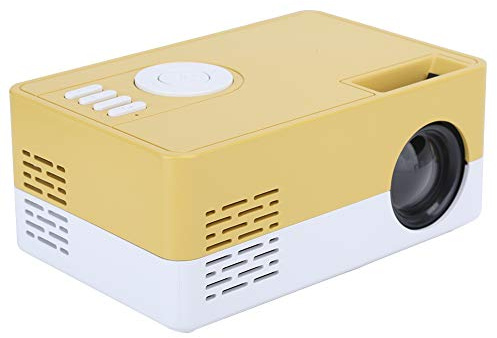Mini Portátil, 1080p Full HD, Altavoz Incorporado, Amplia Compatibilidad, para Cine en Casa, Series de TV, Videojuegos, Partidos de Fútbol (Enchufe de la UE)