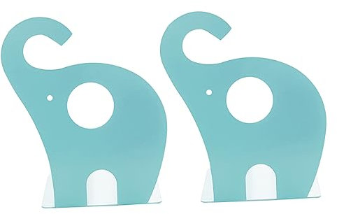 PLAFOPE Buchstützen Aus Metall Cartoon-Design Ständer Für Bücher Und Notizbücher Ordnungshelfer Für Arbeitszimmer