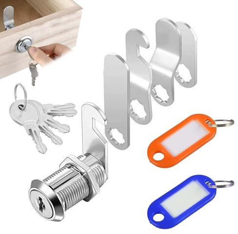 DECUIOCC Verrou Universel pour Boîtes Aux Lettres - Serrure Boite Aux Lettres PTT Agréé, Serratura Casketta Postale, Serratura Armadietto