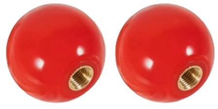 ActyGo Replacement Red Gear Shift Lever Ball Knob R161382 72358 50864 Fits John Deere Tractor (2 Pack)