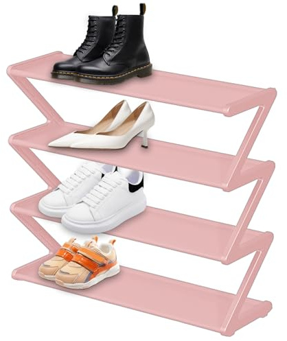 Ausziehbarer Schuhregal-Organizer,Robustes Metallregal Für Bis Zu 20 Paar Schuhe,Space Saver Rack, Schuhregal 3 Schicht Für 12-15 Paar Schuhe, Schuhständer Schuhablage Für Flur, Wohnzimmer, Schlafzimm