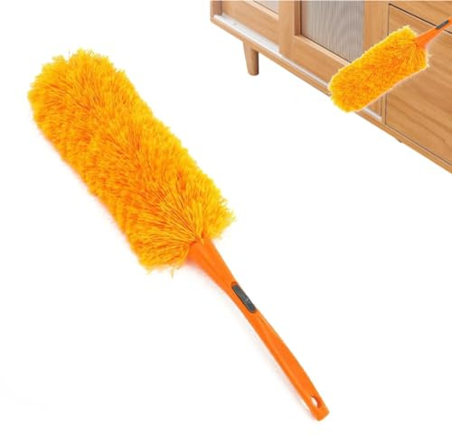 Spolverino in microfibra – detergente per la casa, spazzola per la pulizia della casa | Spolverino multiuso in microfibra, per auto, finestre, mobili, ventilatore da tavolo
