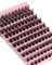 IPNSDON Kit d'extension de cils 1 pièce, kit de cils artificiels 120 pièces, cils artificiels, DIY, cils individuels, pour usage à domicile, 8-16 mm