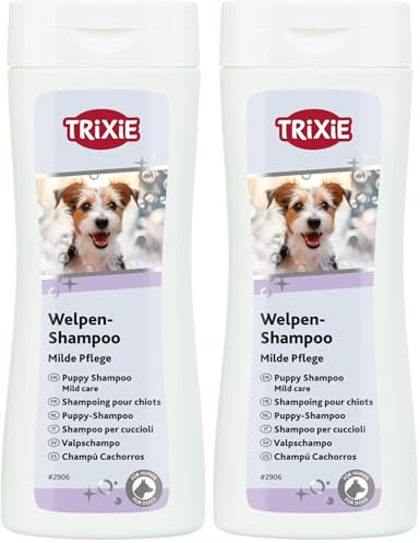 TRIXIE Welpen-Shampoo, 250 ml, Flüssigkeit, (Packung mit 2)