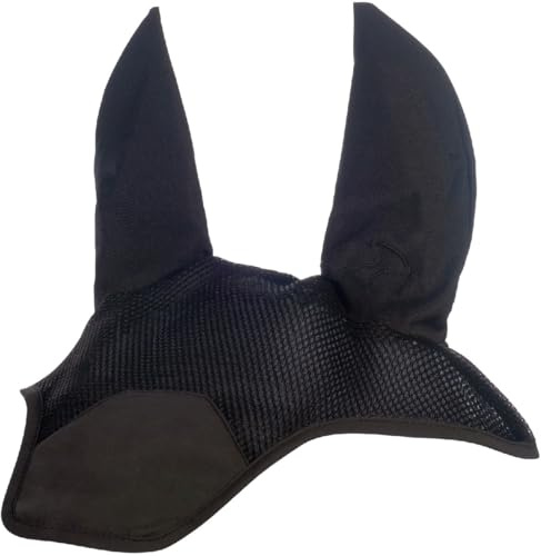 HKM Sports Fliegenhaube, Schwarz, Warmblut