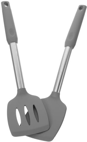 LIFKOME Spatule Silicone Ustensile De Cuisine Anti-rayures Kit De Spatules Pour Maison Outil Résistant Chaleur Pour Remuer Et Gratter