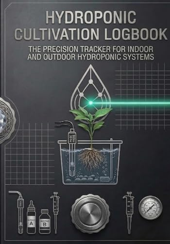 Hydroponic Cultivation Logbook: The Precision Tracker for Indoor & Outdoor Water-Based Systems(ENGLISH VERSION): Daily Nutrient Solution Journal for ... (ENGLISH VERSION) (Spanish Edition)