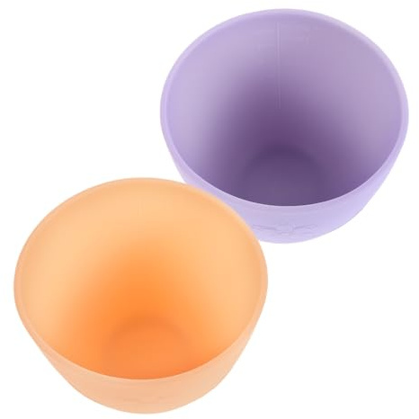 MAGICLULU Silikon Rührschalen Professionelles Design mit Kirschblütenmuster 2 Stück zum Mischen von Selbstgemacht Leicht zu Reinigen für Beauty und Hautpflege Zuhause