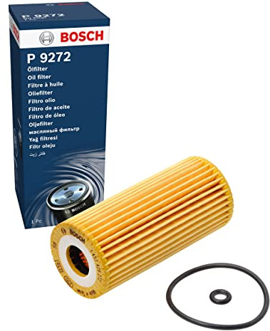 Bosch P9272 Filtre à Huile Automobile - Sépare la Suie et les Particules Métalliques de l'Huile Moteur, Lubrification Fiable du Moteur