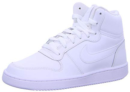 Nike WMNS Ebernon Mid, Damen Sneakers, Weiß (White/White 001), 40 EU