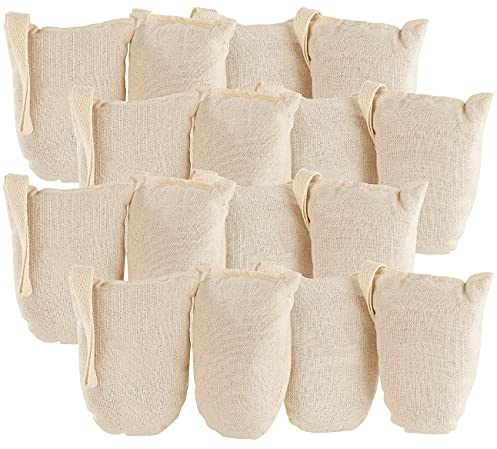 newgen medicals Geruchsabsorber: 16er-Set Ökologische Schuh-Erfrischer aus Baumwolle und Zedernholz (Feuchtigkeitsabsorber, Trockenmittel, Füße)