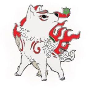 Nendoroid Pins Okami Amaterasu
