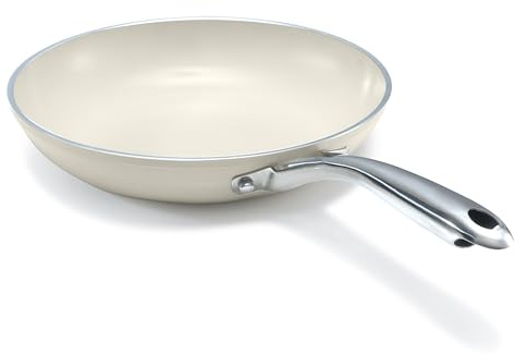GOTHAM STEEL 10 Inch Non Stick Frying Pans Nonstick Skillet, Ceramic Pan for Cooking Non Toxic, Nonstick Frying Pan Skillets with Stay Cool Handle, Fry Pans, Oven and Dishwasher Safe