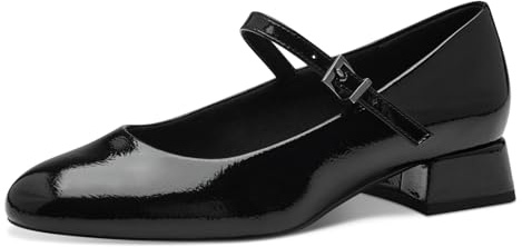 MARCO TOZZI Dampump med rem 2–2209–43 pumps, Svart patent, 40 EU