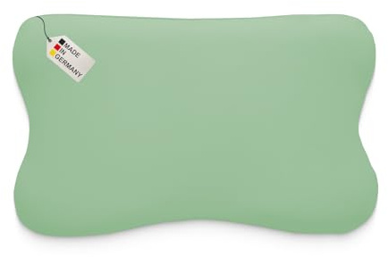 Dukal | Kissenbezug passend für Blackroll Recovery Pillow Kopfkissen | Third of Life Re-Charge und Recovery | smartsleep smart Recovery Pillow | MARTneck Kopfkissen | 30 x 50 cm | Farbe: lindgrün