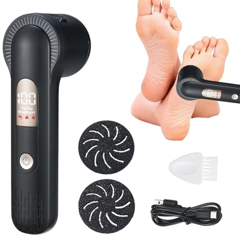 Electric Foot File, Electric Foot Calluses Eliminator | Rechargeable Dead Skin Remover For Feet | Foot Sanders 1200mAh Removable Pedicure Tools For Home,