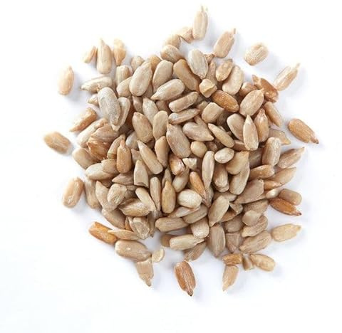 Wiggly Wigglers Sunflower Hearts Wild Bird Food Husk-Free High Energy Birds Seed No Mess Birdseeds for Year Round Feeding (6kg)