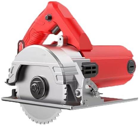 YUBEIER 1200W Circular Saw, Electric Tile Cutting Machine, Blade Diameter 110Mm, Maximum Cutting Depth 33Mm, No-load Speed 11000R/min, Used for Cutting Tiles and Wood Metal