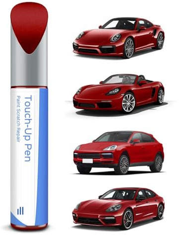 PARTS4EV (0L/M3C) Carmine Red Lackstift für Porsche – Exakte Übereinstimmung für Chips und Kratzer