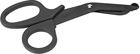 OKOVO Forbici da Trauma di Primo Soccorso EMT Forbici di Salvataggio Militare di Emergenza in Acciaio Inossidabile (Nero)