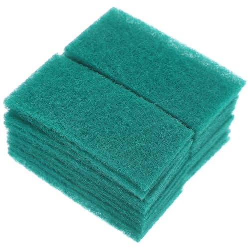 PACKOVE 20pcs Emery Dishcloth Reusable Kitchen Scrubbing Sponge for Wok Cleaning Multi-Function Daily Use Household Cleaning Pad