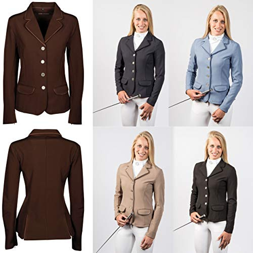Harry's Horse Veste de tournoi Softshell St.Tropez TT - Couleur : noir - Taille XXL
