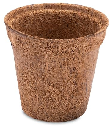 ProFlora® Kokos Anzuchttöpfe für eine erfolgreiche Anzucht - Abbaubare Pflanztöpfe ideal für Stecklinge, Setzlinge & Samen (150ml, 20 Stück)
