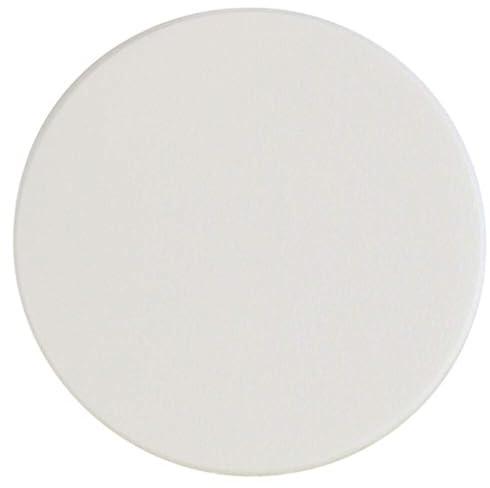 TIMCO Self-Adhesive Cover Caps - Ideal for screw heads, unused pre-drilled holes and general repairs to damaged surfaces - White Matt - 18mm