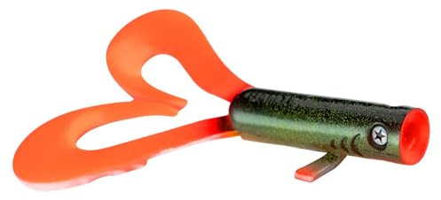 LMAB Drunk Dancer 12, 15, 18 & 23 cm - Doppel-Twister Angelköder - Gummiköder für: Hecht & Zander - Hechtköder Zanderköder - Kunstköder Twinler Pike