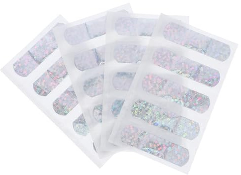 Ciieeo Sequins Cartoon Bandages 20Pcs Strong Adhesive Waterproof Bandages for Boys Cuts and Scrapes