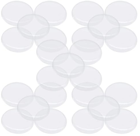 GALPADA 25 Tapas Transparentes de Acrílico para Relojes, Protege contra Golpes y Caídas, Adecuado para Reparación y Restauración de Relojes de Pulsera