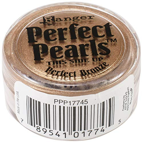 Ranger PPP-17745 Perfect Pearls Pigment Powder, Bronze, 1 oz