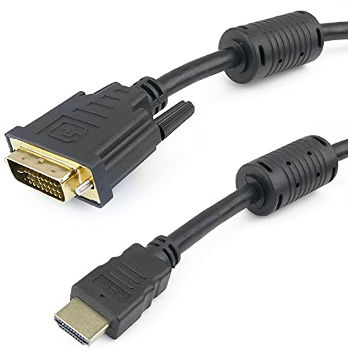BeMatik - Super Cable HDMI 1.4 de Tipo HDMI-A Macho a DVI-D Macho de 2 m