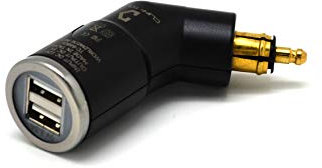 Caricatore Doppio USB per Cellulare e navigatore satellitare GPS