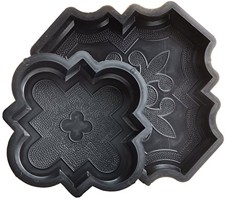 Orientpflaster SCHALUNGSFORM Pflasterform Pflastermacher Gehwegplatte Gießform 16 große und 16 kleine