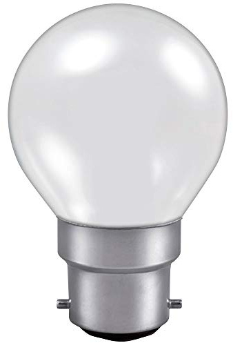10 X 40 W BC B22 CULOT À BAÏONNETTE NACRÉ DE BALLE DE GOLF POUR LAMPE AMPOULE RONDE