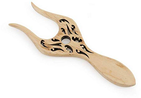 Scheepjes - Scheepjes Ahorn Holz Elegant Muster (18cm) Groß Auge Stricken Gabel für Häkeln Projekte - 1 Stück
