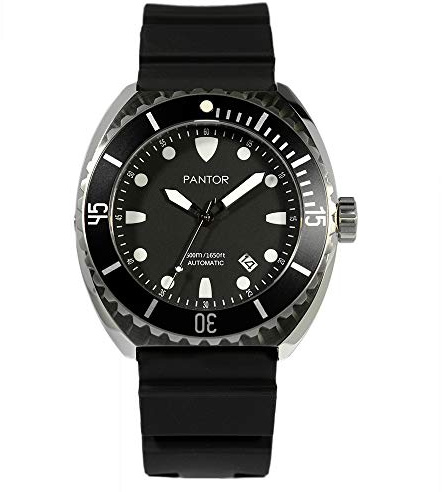 Pantor Dive Watch 1650 feet Automatic Watches for Men_Sea Turtle