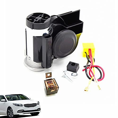 YIYIDA Auto air horn dual trompete super laute schnecke elektrische pumpe sirene, chrom zink aluminium Autohupe mit kompressor für jeden 12V auto lkw lkw SUV boot motorrad busse