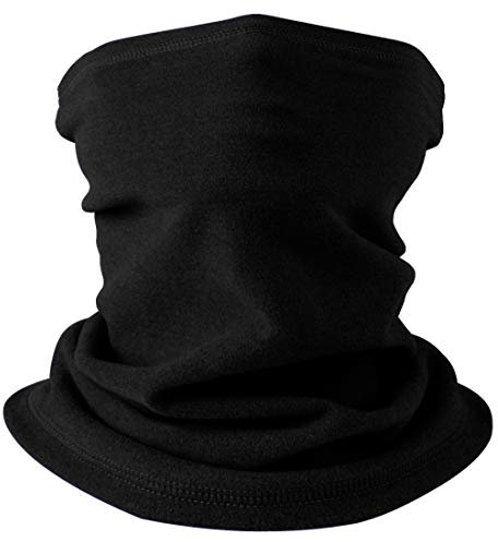 HEGCOIIE Winter Loop Schal Herren & Damen,Fleece Schlauchschal Halswärmer Halstuch Winddicht Ski Maske Warmer für Outdoor Skifahren Motorrad Laufen Radfahren