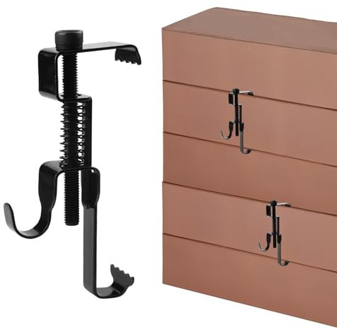 8 x Ziegelhaken, Ziegelwand-Clips, Edelstahl-Ziegelaufhänger ohne Bohren zum Aufhängen im Freien, Ziegelwandklemme, Allzweckhaken, kein Bohren, Nagellöcher, Schrauben und Wandschäden