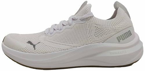 PUMA Skyrocket Lite vuxen unisex sneaker, 2 Konstruerad Vit Silver, 44.5 EU