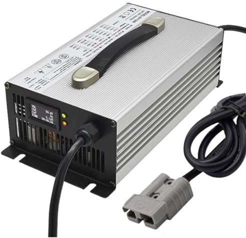 WLEJSL Chargeur de Chariot Élévateur Électrique 36 V 30 A avec Connecteur Anderson 50 A/120 A/175 A/350 A Adapté Aux Transpalettes Électriques et Aux Chariots Élévateurs et Aux Autolaveuses,175A