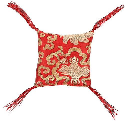 Toyvian Cojín De Cuenco Tibetano Hecho Mano De Almohadilla Para Cuenco Tibetano Para Meditación Casa