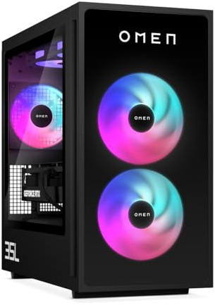 HP OMEN Desktop Gaming PC GT16-0170ng Intel Core Ultra 7 265K, 32GB RAM, 1TB SSD, GeForce RTX 5070Ti, Windows 11 Home (B9FM1EA#ABD)