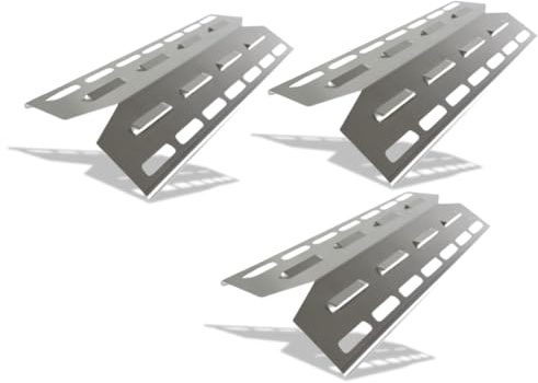 EWH brännarskydd i rostfritt stål för Landmann Triton 3 – (set med 3) rostfritt stål 1.4301 – Tillverkad i Tyskland!