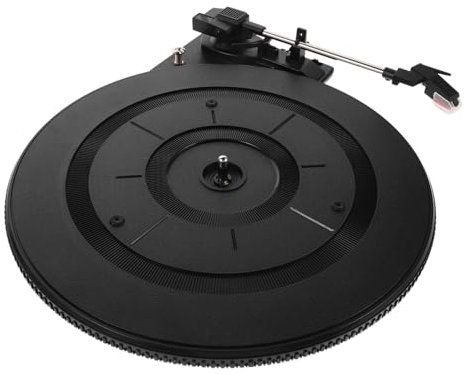 BESTYASH Mecanismo De Fonógrafo Pequeño Movimiento Silencioso Reproductor De Vinilo Estilo Retro para Decoración De Hogar para Amantes Música