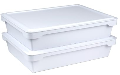 Ooni Pizza Dough Proofing Trays - Two Stackable Boxes, Fits 12 x 250g Dough Balls, Pizza Accessories, Dough Proofing Container Storage