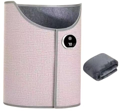 Polainas plegables - Polainas cilíndricas debajo del escritorio, esterilla térmica vertical para piernas, calentadores de pies de 360 grados, almohadillas térmicas portátiles | Para edades, amigos